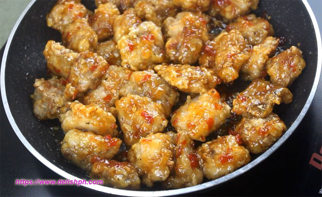 Chicken with Sweet Chili Sauce 