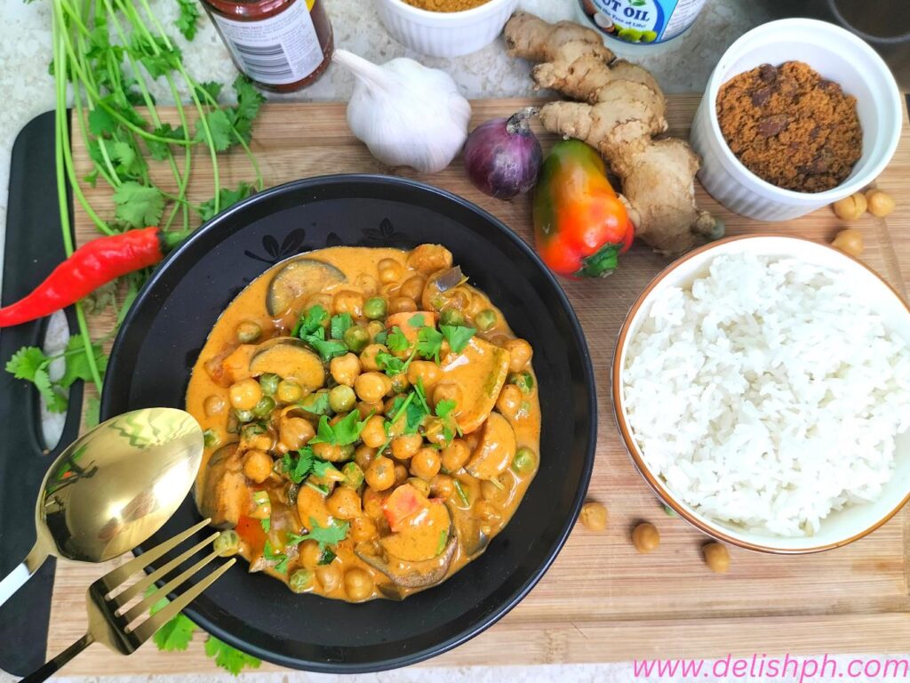 Coconut Red Curry with U.S. Chickpeas